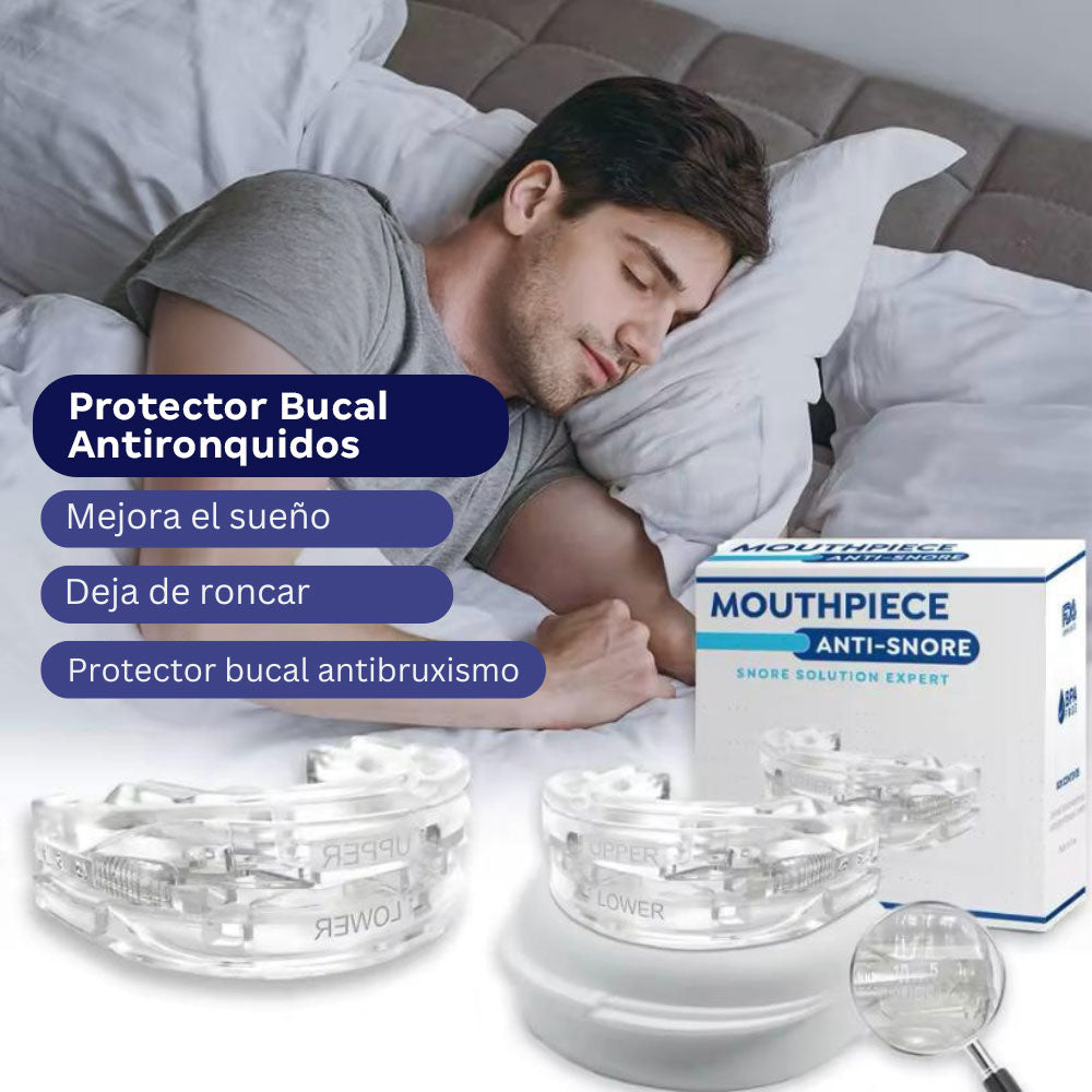 Protector Bucal Antironquidos y Antibruxismo