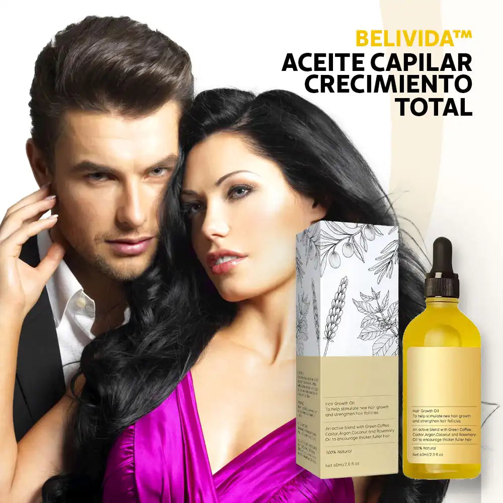 Belivida™ Aceite Natural Crecimiento Capilar